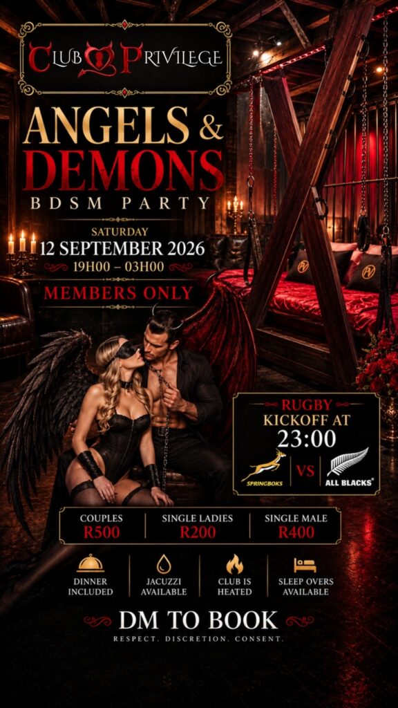 ANGELS & DEMONS — BDSM PARTY 🔥😈